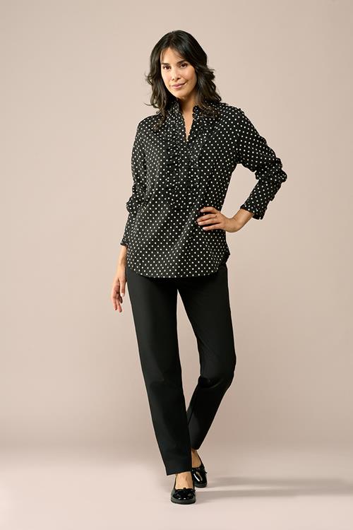 Caroline Tensen Rivers Print Blouse Zwart / Wit