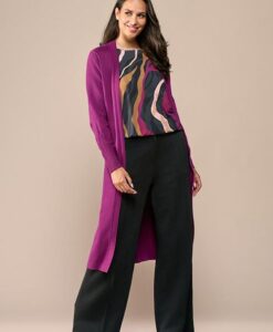 Celine Vest Dark Berry