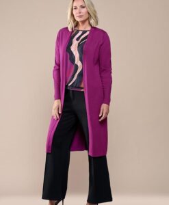Celine Vest Dark Berry Maxi