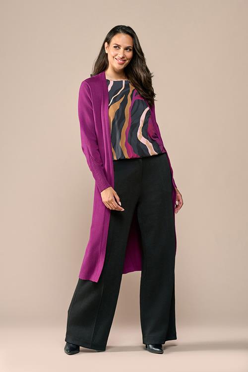 Celine Vest Dark Berry