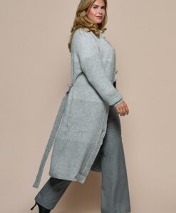 Evelyn Vest Grijs Maxi