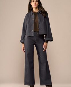 Jaily Coated Jacket Brons