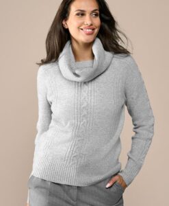Liv Lurex Trui Grijs / Zilver