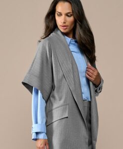 Roseline Lurex Blazer Grijs