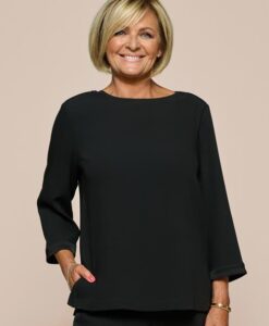 Caroline Tensen Carson Top Zwart