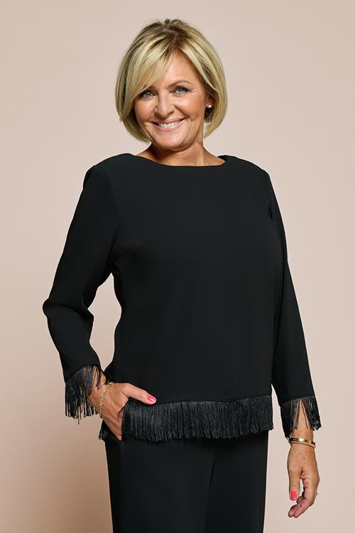 Caroline Tensen May Top Zwart