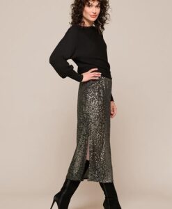Nyla Rok Donker Metallic