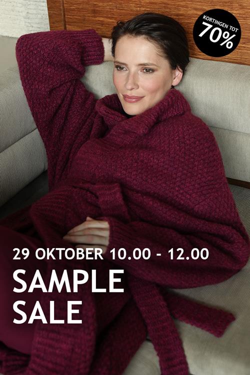 Private Sample Sale 29 Oktober 10.00 - 12.00 uur