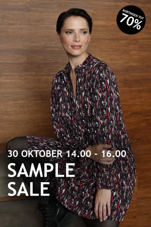 Private Sample Sale 30 Oktober 14.00 - 16.00 uur