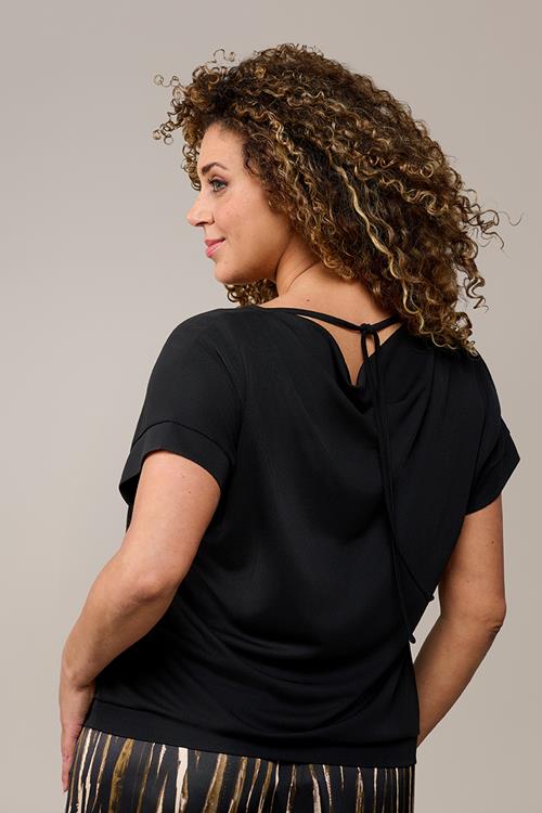 Raisy Top Zwart Maxi
