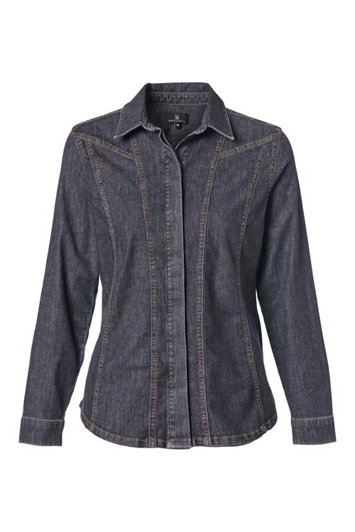 Mill Denim Blouse Grijsblauw