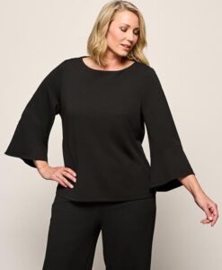 Skyla Top Zwart Maxi