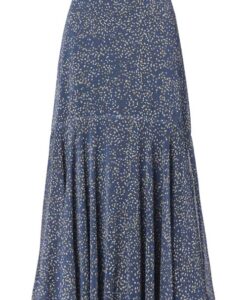 Solange Print Rok Navy/Khaki