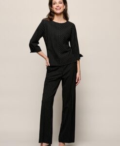 Zion Top Zwart / Wit