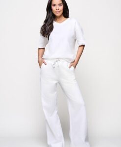 Caroline Tensen Silva Broek Off White