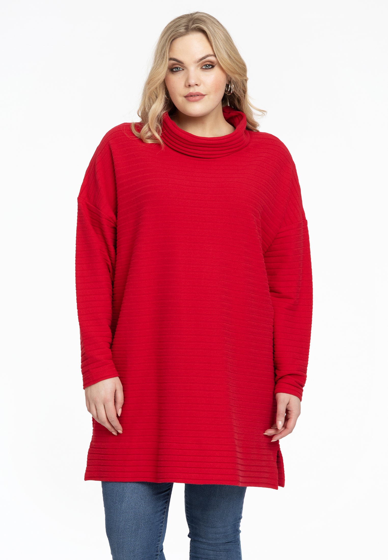 Yoek Trui met col | Rood | Maat 42/44
