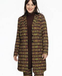 Yoek Lange blazer INFINITY | Zwart | Maat 42/44