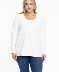Yoek Shirt A-lijn | Beige | Maat 42/44