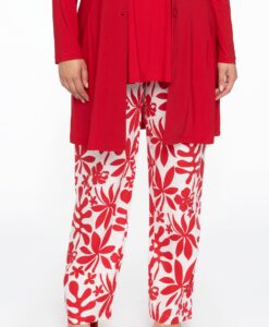 Yoek Pantalon ANNA | Rood | Maat 42/44