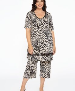 Yoek Pantalon SAFARI | Wit | Maat 42/44