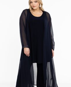 Yoek Vest lang | Blauw | Maat 42/44