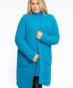 Yoek Vest Teddy | Turquoise | Maat 50/52