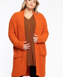 Yoek Vest Teddy | Oranje | Maat 42/44