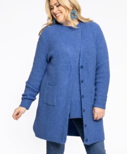 Yoek Vest Knit | Indigo | Maat 50/52