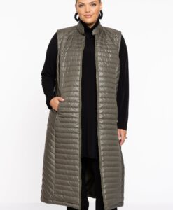 Yoek Puff Bodywarmer | Groen | Maat 50/52