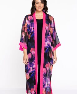 Yoek Kimono | Zwart | Maat 46/48