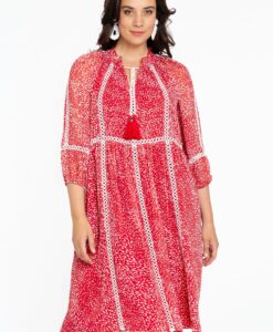 Yoek Jurk ROSSA | Rood | Maat 58/60