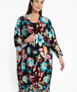 Yoek Kimono | Zwart | Maat 46/48