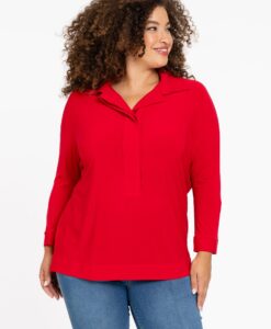 Yoek Blousekimono mouw | Rood | Maat 50/52
