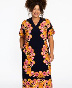 Yoek Kaftan GARLAND | Blauw | Maat 42/44