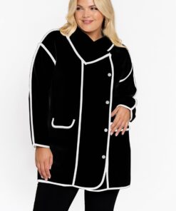 Yoek jasje | Zwart | Maat 42/44