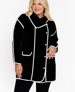 Yoek jasje | Zwart | Maat 42/44