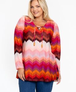 Yoek Tuniek ajour PINKY | Roze | Maat 42/44