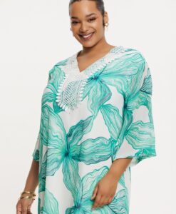Yoek Jurk SEASTAR | Turquoise | Maat 42/44