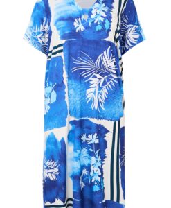 Yoek Jurk AZZURO | Blauw | Maat size 2