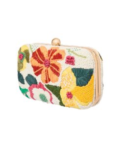 Clutch met kraaltjes