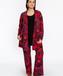 Yoek Pantalon bootleg GLORIA | Rood | Maat 58/60