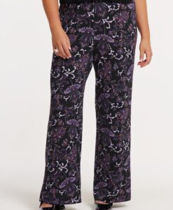 Yoek Pantalon BOHO | Paars | Maat 42/44