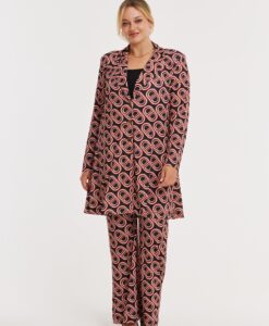 Yoek Pantalon SYLVIE | Zwart | Maat 54/56