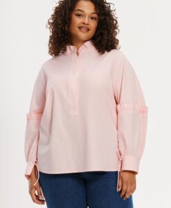 Yoek Blouse PINK | Roze | Maat 58/60