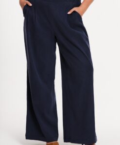 Yoek Pantalon Marlene NUVOLA | Blauw | Maat 50/52