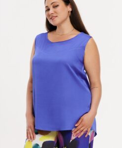 Yoek Singlet SATIN | Licht Paars | Maat 54/56