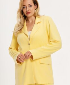 Yoek Blazer POPCORN | Geel | Maat 38/40