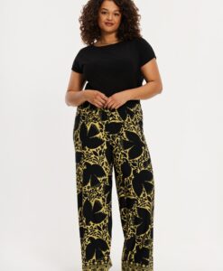 Yoek Pantalon PARADISE | Geel | Maat 38/40