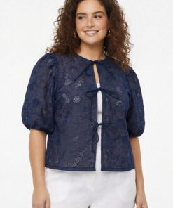 Yoek Jasje INDIGO CUTOUT | Indigo | Maat 54/56