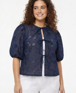 Yoek Jasje INDIGO CUTOUT | Indigo | Maat 54/56